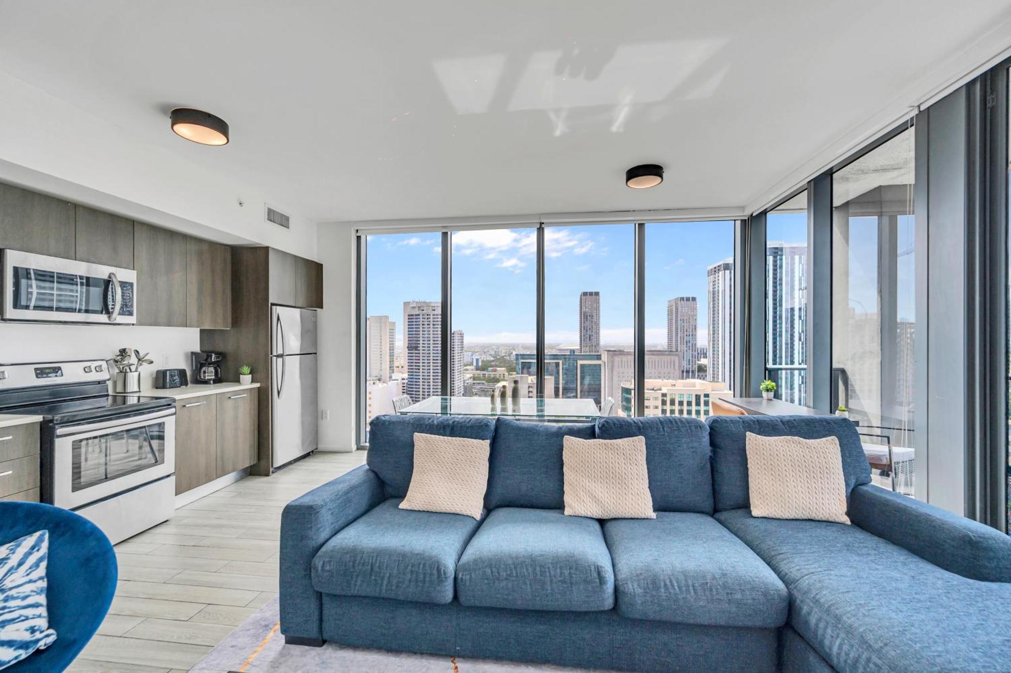 Great 3 Beds 3 Baths Appartment Downtown Маями Екстериор снимка